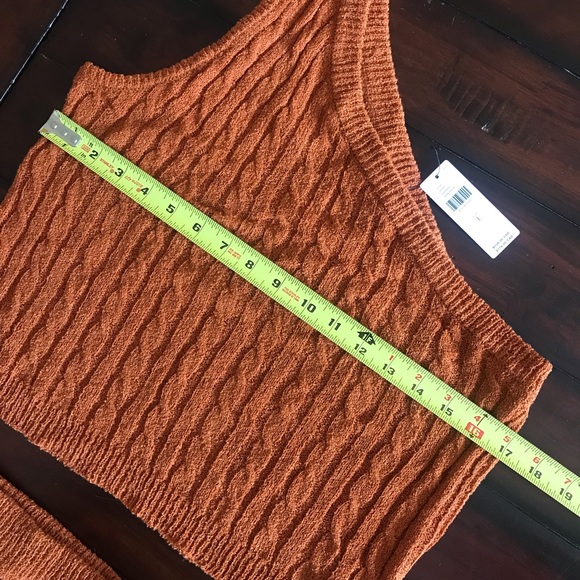 NWT Anthropologie Ribbed Knit Skirt Set - Picture 10 of 13